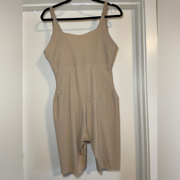 Maidenform Shaping Bodysuit 00874 2XL Ultra Firm Control Beige - Picture 5 of 14